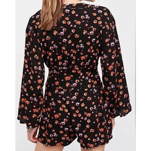 Free People floral L'amour printed romper - Picture 5 of 6
